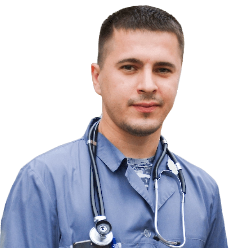 Осипов Егор Дмитриевич - фельдшер клиники Метод Довженко в Высоцке